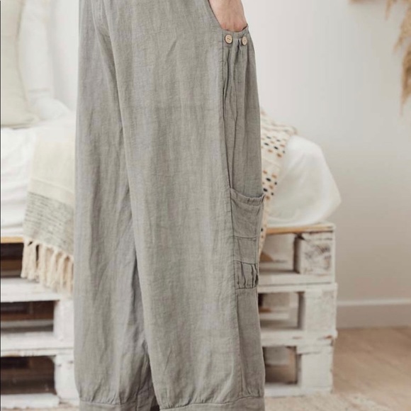 Linen pants - Picture 4 of 12